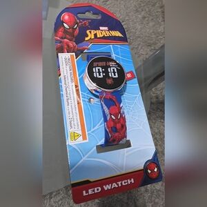 Disney Spider-Man Kids Digital Watch - Red and Black